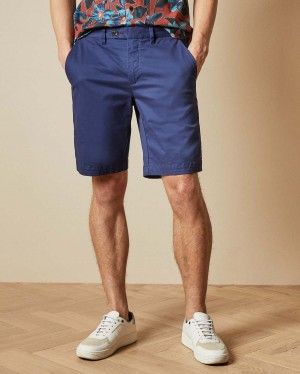 Ted Baker BUENOSE Core Plain Krótkie Granatowe | 50HNBDGQO