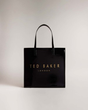 Ted Baker CRINKON Large Crinkle Texture Icon Bag Lt-Blue | 24CUKAPTV