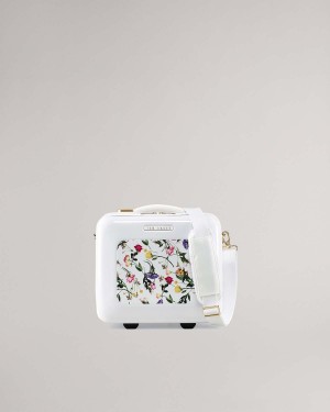 Ted Baker Raide Scattered Bouquet Vanity Case Białe | 41ONDEUCV